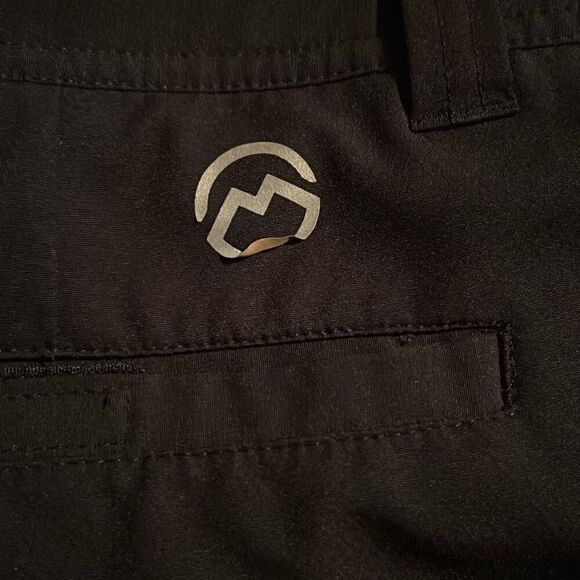 Magellan Fish Gear Shorts Mens 42 Black Pockets Quick Dry Water Repellant (0087) - Picture 6 of 6